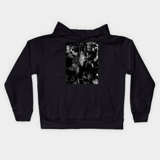 B/W graphic Kids Hoodie